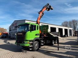 SCANIA G450 Kipper Kran Atlas 206.3E AHK Bordmatic FUNK