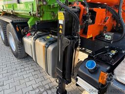 SCANIA G450 Kipper Kran Atlas 206.3E AHK Bordmatic FUNK