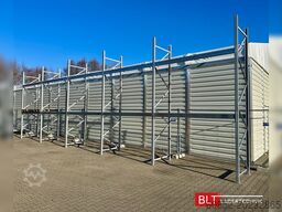 16,8 lfm Palettenregale für Außenbereich H: 4,5m , 3000 kg Fachlast , FVZ