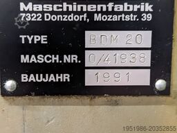Hörauf BDM20 Buchdeckenmaschine