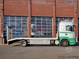 Scania R380 4x2 - Car transport / Flatbed - Ramp - Ful...