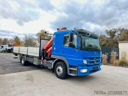 MERCEDES-BENZ Atego 1629 4x2 Pritsche ausziehbar KRAN 23m FUNK