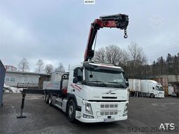 Volvo FM450 Crane Truck w/ 21 t/m HMF crane and Lift. 19