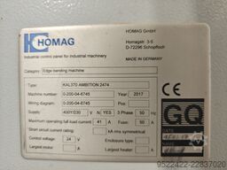 HOMAG KAL370 AMBITION 2474