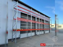 ca. 100,16 lfm. Palettenregale H: 550cm Fachlast : 3000 kg , 432 Palettenplätze