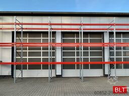 ca. 100,16 lfm. Palettenregale H: 550cm Fachlast : 3000 kg , 432 Palettenplätze