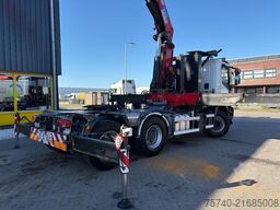 Iveco Stralis 420 X-WAY + HMF 5020K-RCS 6x TREKKER + ...