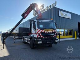 Iveco Stralis 420 X-WAY + HMF 5020K-RCS 6x TREKKER + ...