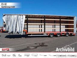 FAYMONVILLE MAX Trailer MAX100 Semi-Tieflader Planenaufbau