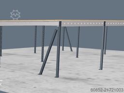 10x15m Lagerbühne , Belastung : 500kg/qm Unterkante: 3,0m , ca. 150qm Systembühne