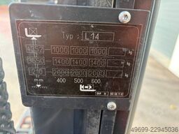 Linde L 14 Deichselstapler