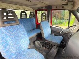 Iveco 40C 145pk met veldhuizen trailer en dubbele cab...