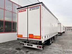 Möslein TPW 105 D 7,30  Tandem- Schiebeplanenanhänger zum Durchladen