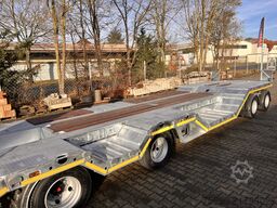 Möslein T 4 VB H1 R  neuer 4 Achs Tieflader + Radmulden