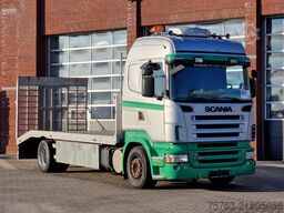 Scania R380 4x2 - Car transport / Flatbed - Ramp - Ful...