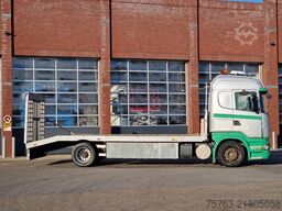 Scania R380 4x2 - Car transport / Flatbed - Ramp - Ful...