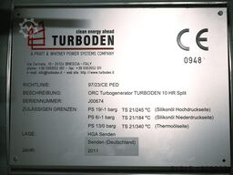 Turboden 10HR Split ORC Turbogenerator