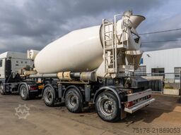 RENDERS BETON MIXER 12M3 + MOTOR (MALAXEUR/MISCHER)