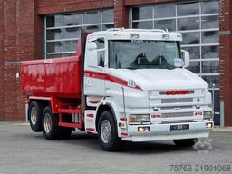 Scania T124-470 6x2 - Tipper - Manual gearbox - Full s...