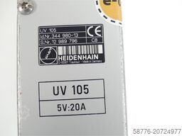 Heidenhain UV 105 ID 344 980-13 SN 12989796 generalüberholt mit 3 Mon. Gwl.