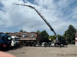 MERCEDES-BENZ 2651 SZM+HIAB 638 Kran6x6 ausziehbarer Tieflader