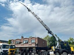 MERCEDES-BENZ 2651 SZM+HIAB 638 Kran6x6 ausziehbarer Tieflader