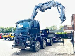 MERCEDES-BENZ 2651 SZM+HIAB 638 Kran6x6 ausziehbarer Tieflader