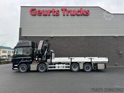 DAF CF 450 8X2 + HIAB 858E-8 + JIB 150X-6 JDC KRAAN...