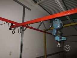 Demag Portalkran Hallenkran Stahlbau Demag PK Kettenzug 125Kg 0,125t 10x3,5m