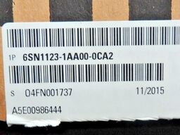 Siemens 6SN1123-1AA00-0CA2 SIMODRIVE 611