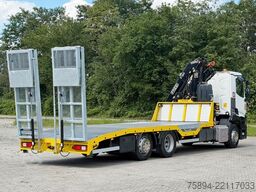 RENAULT T 380 * Abschleppwagen 7,40m* KRAN/FUNK * TOP