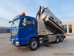 MAN TGA 26.400 6x4 MORO 13.700 l. ADR Edelstahl