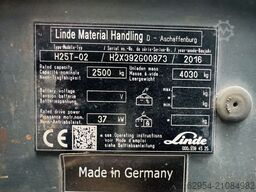 Linde H 25 T-02 EVO Triplex Kabine STVO ZVG