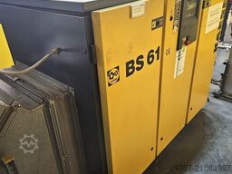 Kaeser BS61 37kw 6,1m3/h  7,5bar screwcompressor