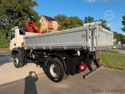 MAN TGM 18.330 4x4 Kipper KRAN 17m FUNK AHK