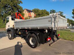 MAN TGM 18.330 4x4 Kipper KRAN 17m FUNK AHK