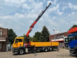 MAN 26.310 TGA Pritsche + PK29002 Kran 6x2