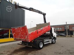 DAF CF 75.240 ATI + EURO 2 + HIAB 090 + 3SIDE TIPPER