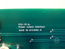 AGIE POI-01 A2 Power Output Interface 613950.5