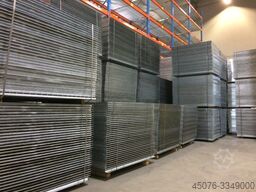 10.000 Stück Einlegegitter Gitterroste für Palettenregale verzinkt