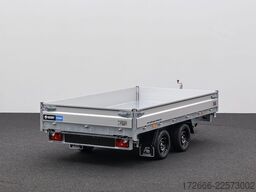 Hapert Trailers HAPERT COBALT HM-2 335X180X30CM 3500KG DREISEITENKIPPER | NFW | PARABELFEDER