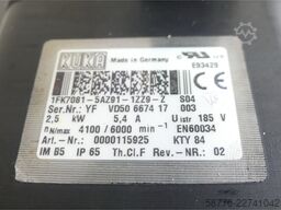 KUKA 1FK7081-5AZ91-1ZZ9-Z S04 Servomotor SN: YFVD50667417003