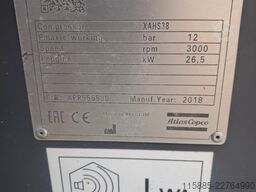 Atlas Coop XAHS 38/XAS88/Baukompressor/12 Bar