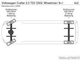 VW Crafter 2.0 TDI/ DSG/ Wheelchair/ 8+1