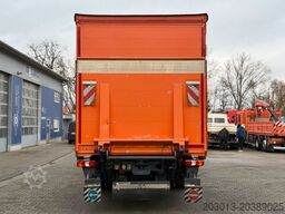 MERCEDES-BENZ Actros 4x2 Pritsche Plane Laderampe + Anhänger