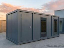 Bürocontainer / Wohncontainer / Baucontainer Modell ANTHRAZIT
