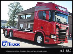 SCANIA R500, Abrollkipper, Multilift, Lift-Lenkachse,