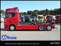 SCANIA R500, Abrollkipper, Multilift, Lift-Lenkachse,
