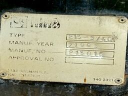  215-3/40 für Hakengerät & BDF Twistlock