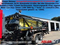 SCANIA R580 Abrollkipper Flughafenstreufahrzeug 45m